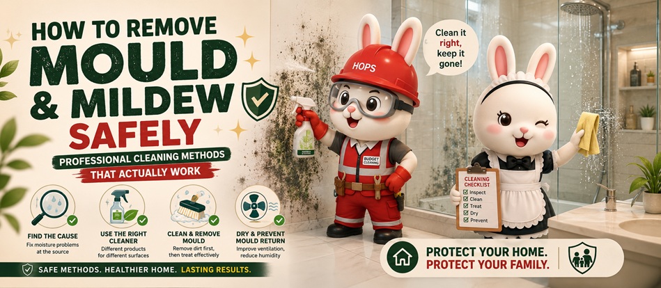 remove mould and mildew safely